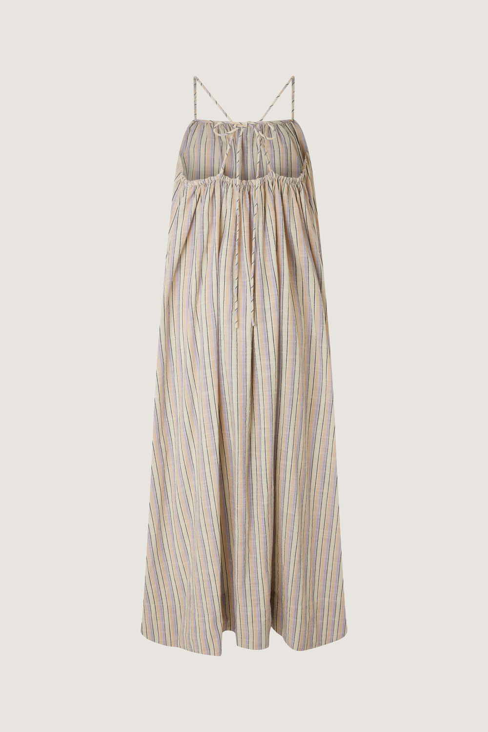 PARME/BEIGE ROBE CHAINE & TRAME ARIELLE