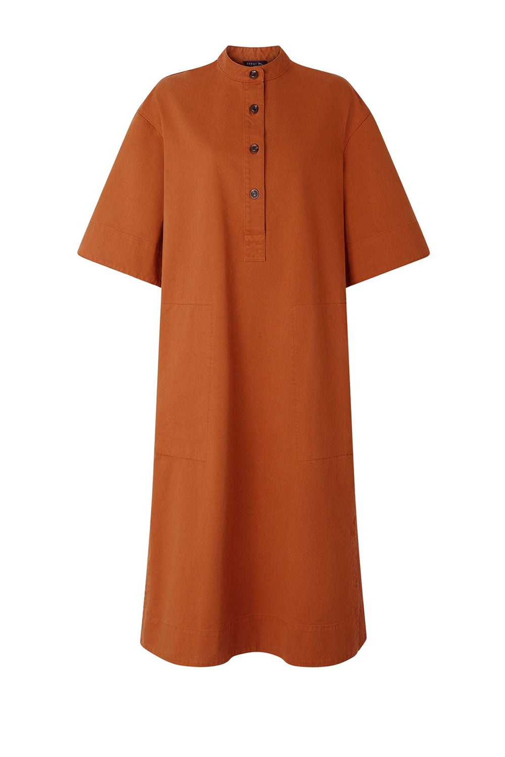 ORANGE ROBE CHAINE & TRAME BROOK