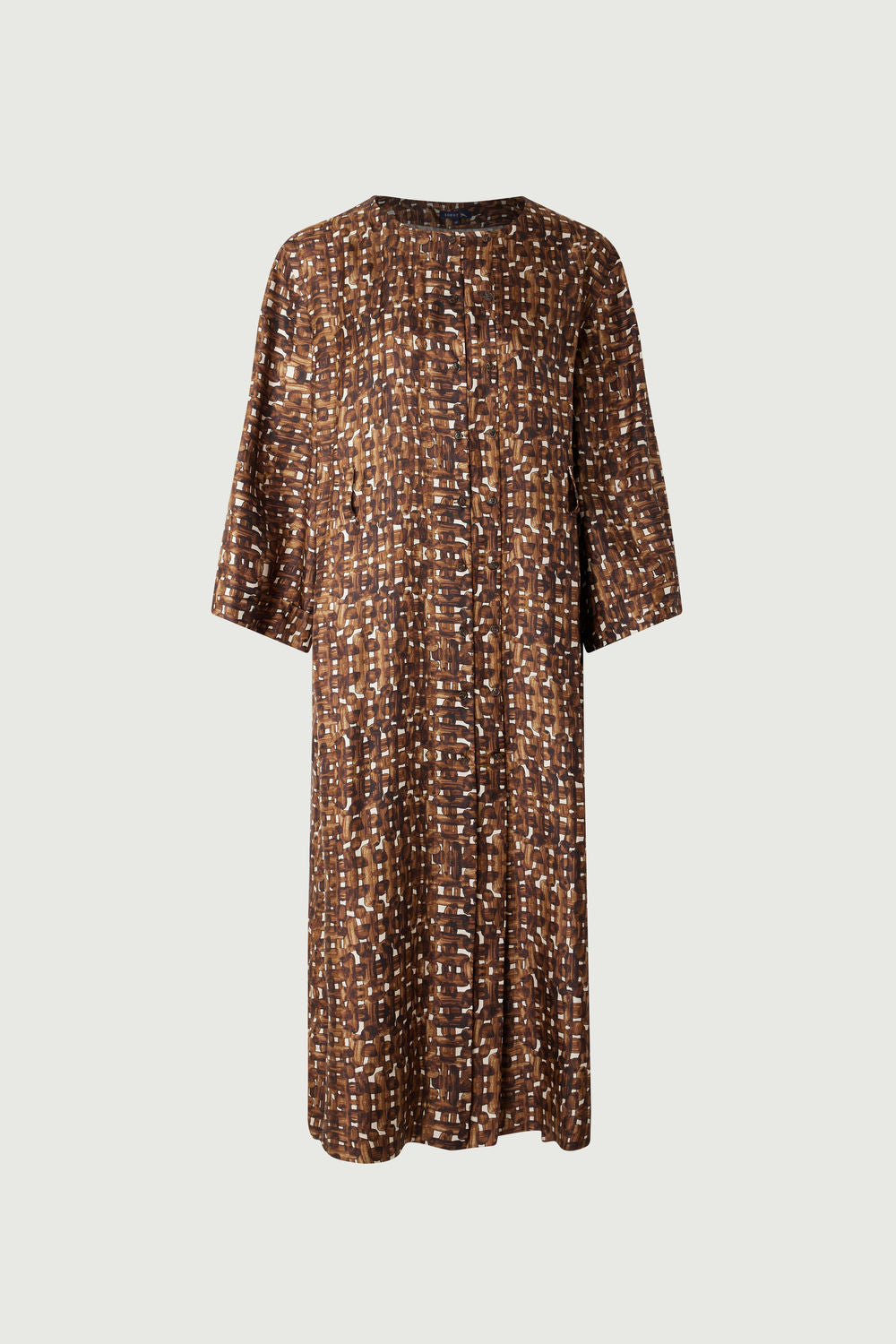 CHARBON/ECRU ROBE CHAINE & TRAME URUGUAY