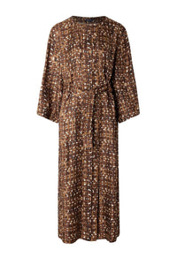 CHARBON/ECRU ROBE CHAINE & TRAME URUGUAY