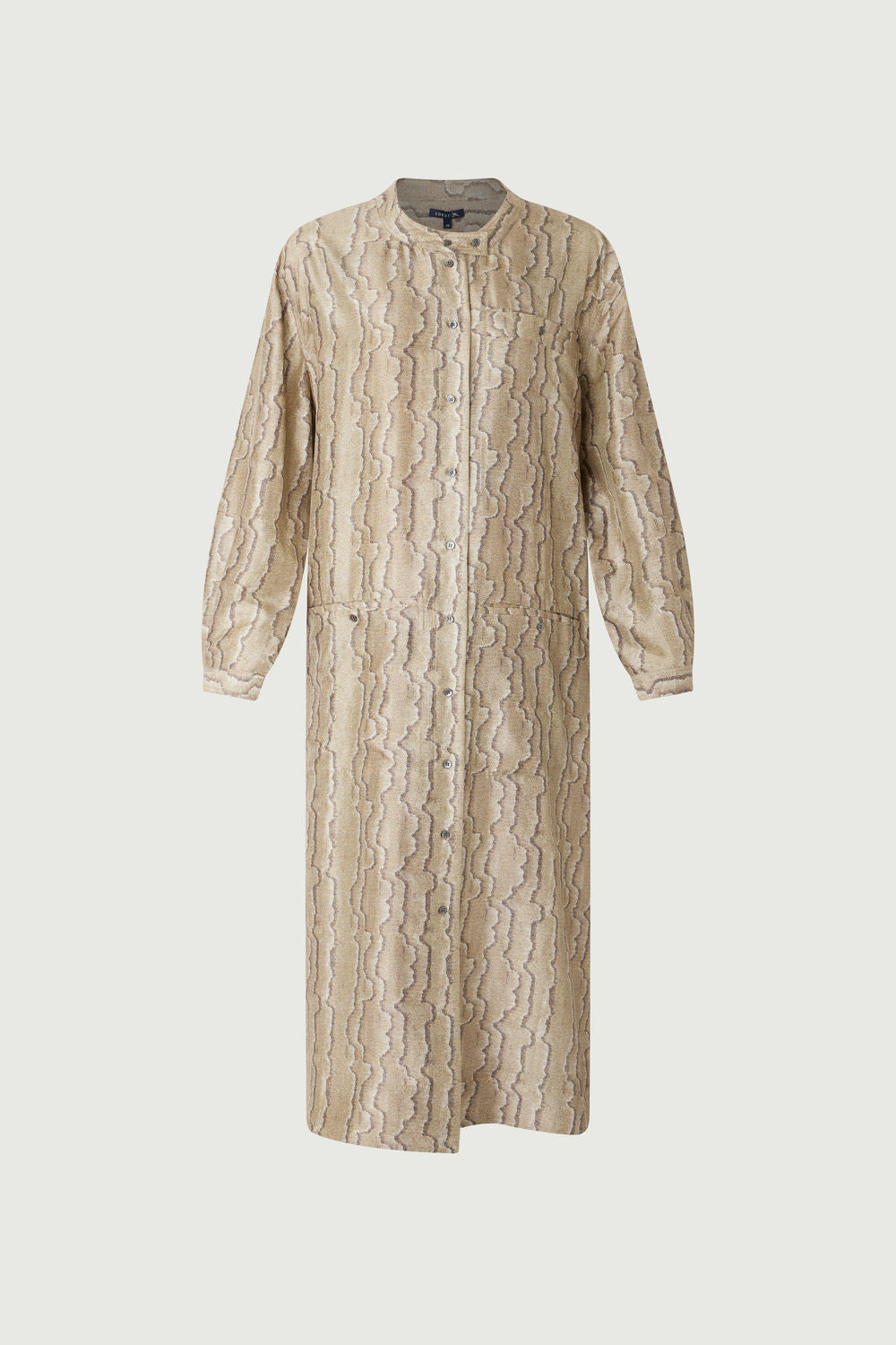 GRIS/VERT ROBE CHAINE & TRAME BELLE