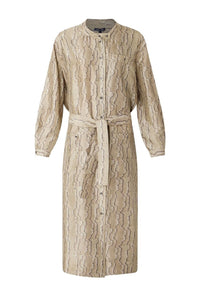 GRIS/VERT ROBE CHAINE & TRAME BELLE