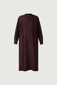 AUBERGINE ROBE CHAINE & TRAME CABOURG
