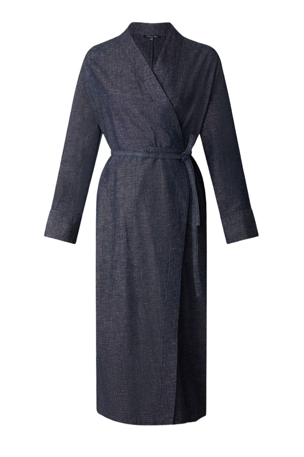 BLEU/NOIR ROBE CHAINE & TRAME CARLA