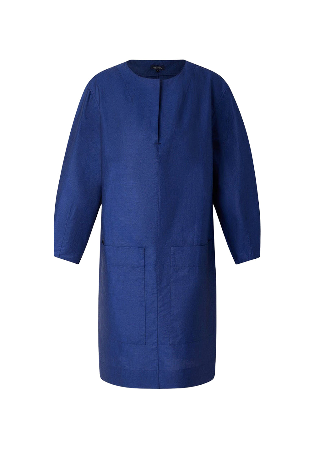 BLEU VIF ROBE CHAINE & TRAME CYBELE