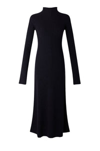 NAVY ROBE TRICOT BEATRICE