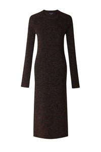 NOIR/CARAMEL ROBE TRICOT HELEN