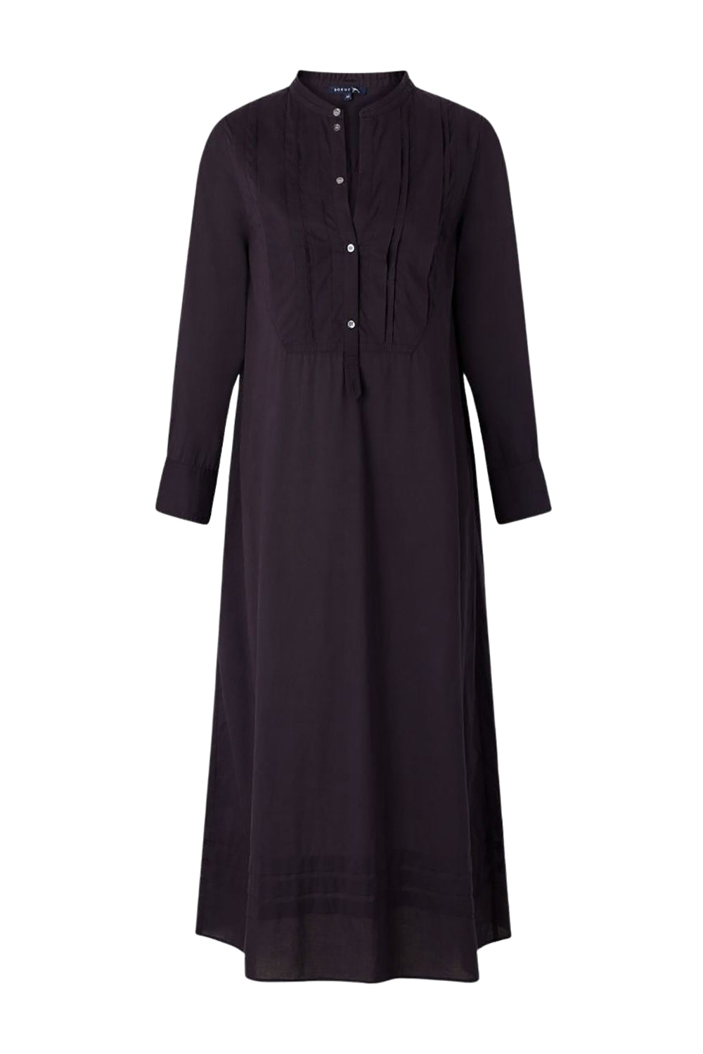 Denzel cotton midi dress - Plum