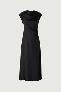 NOIR ROBE CHAINE & TRAME EUGENIE
