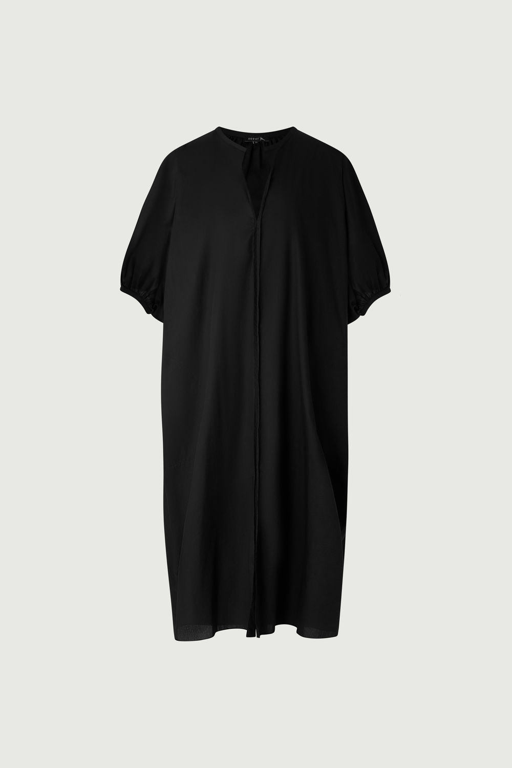 NOIR ROBE CHAINE & TRAME ALGER