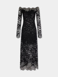 Long dress in lace