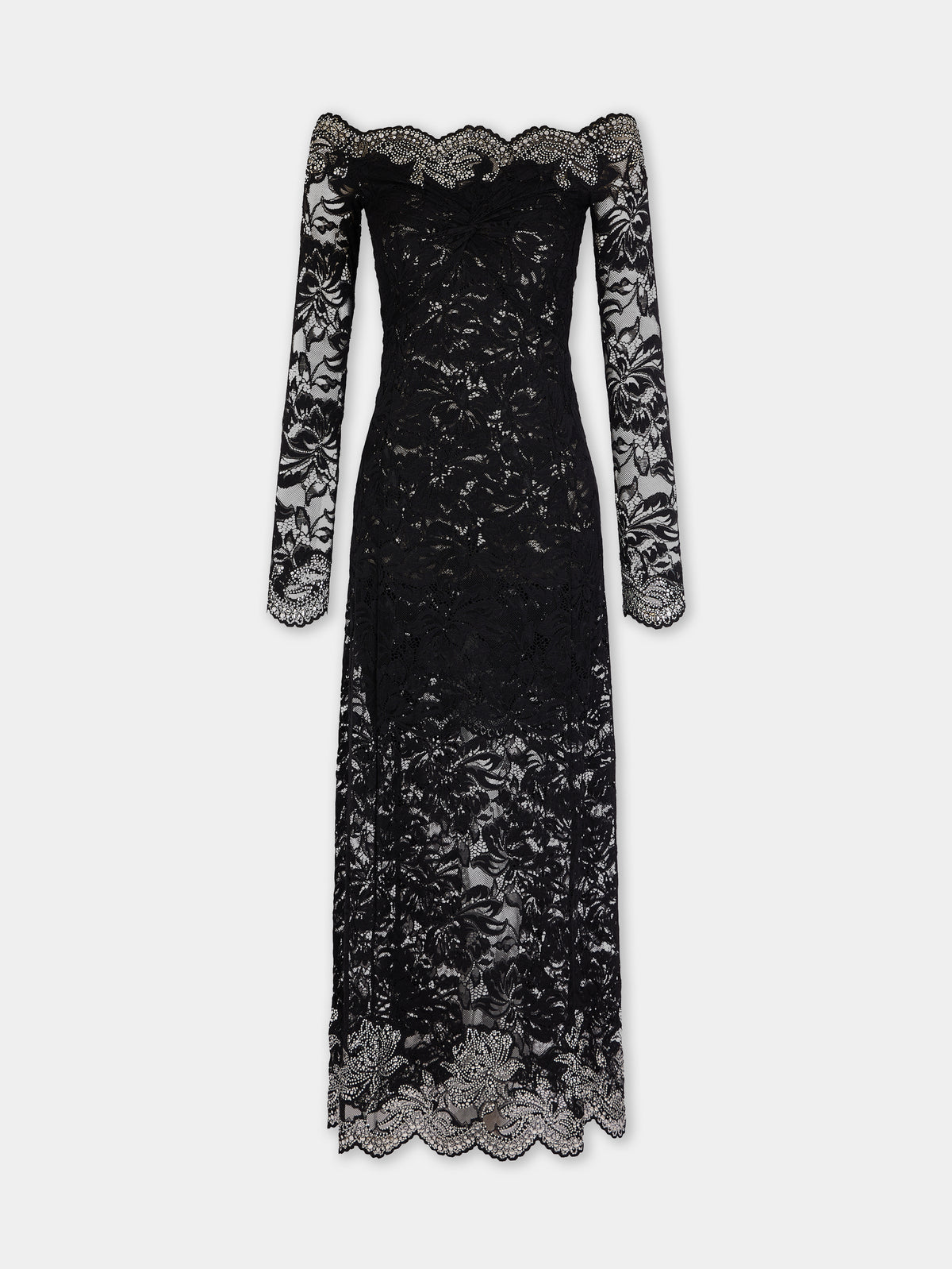 Long dress in lace