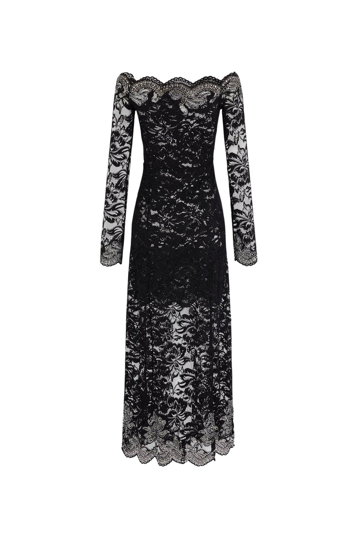Long dress in lace