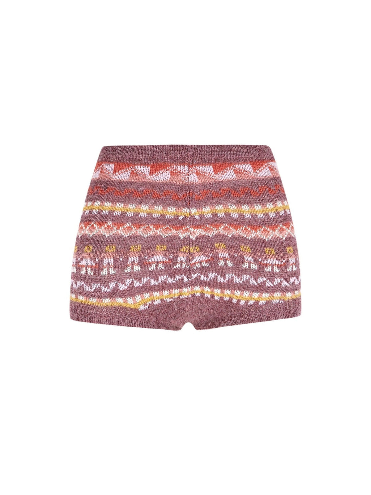 Mini-short en Alpaga Roberto - Pink