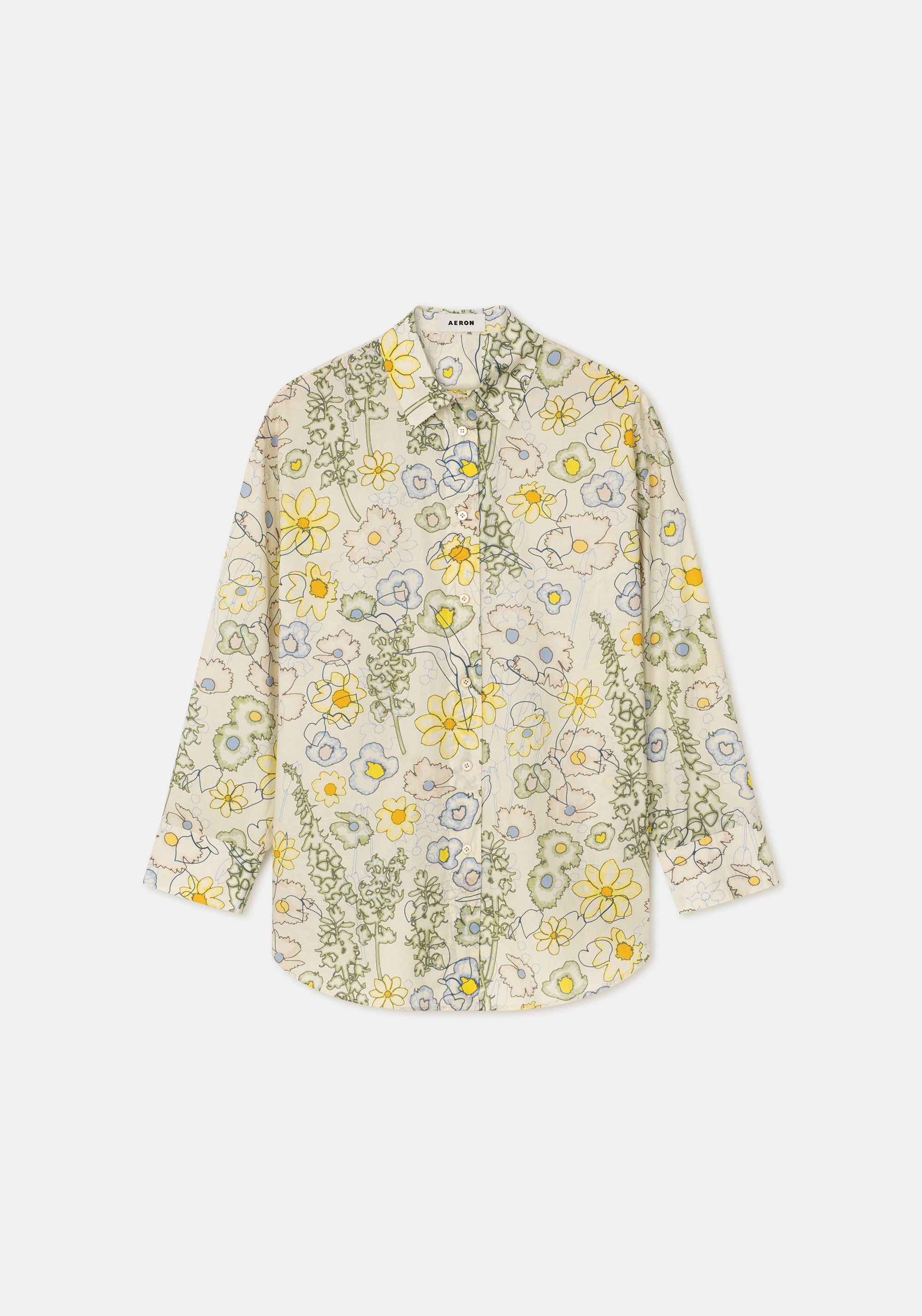 Roche oversize floral shirt - Bright Millefleur