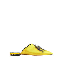13qty DÉJÀ VU 190€ / Chaussons Rocio brodés - Black