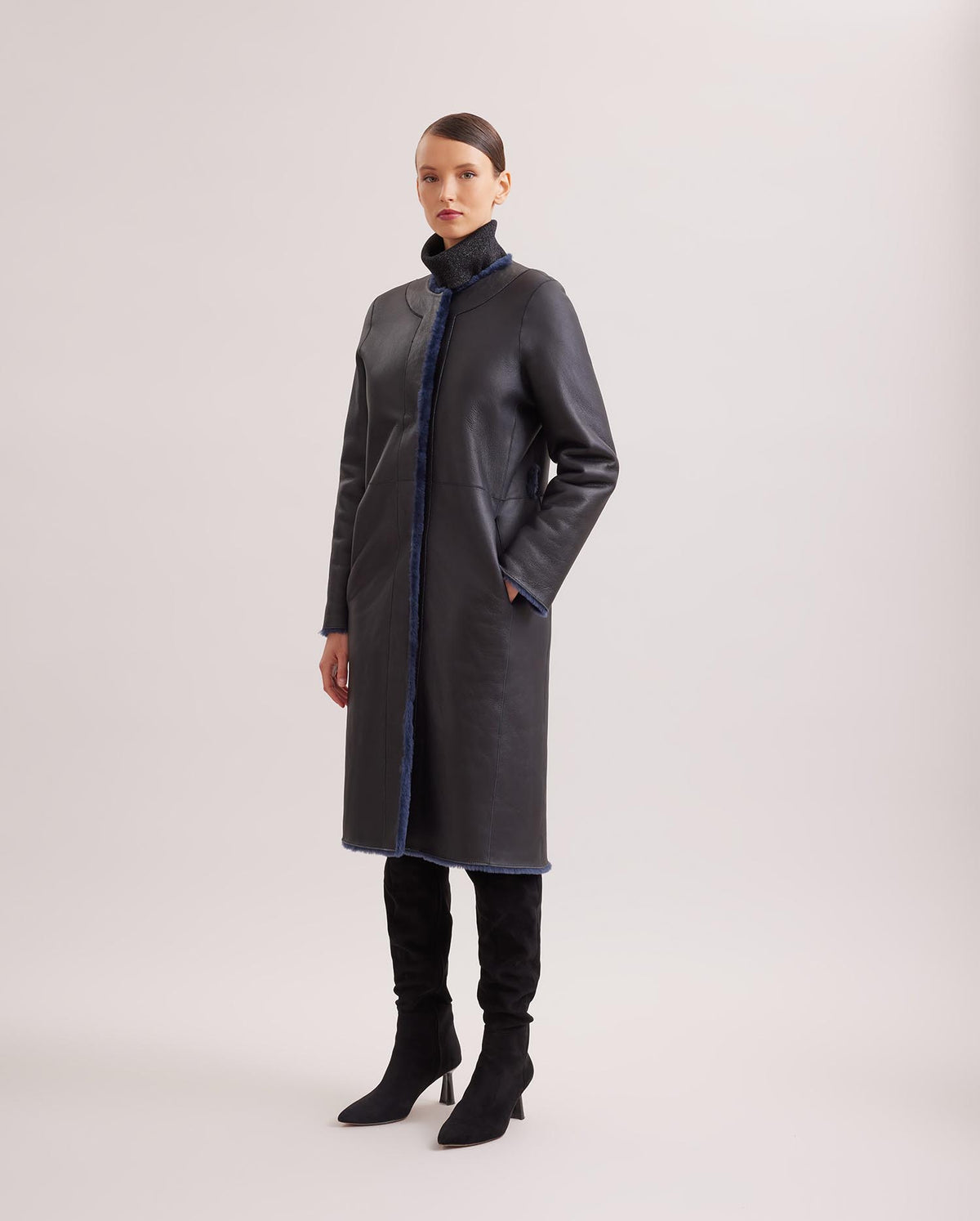 Dark Navy / Manteau Rococo