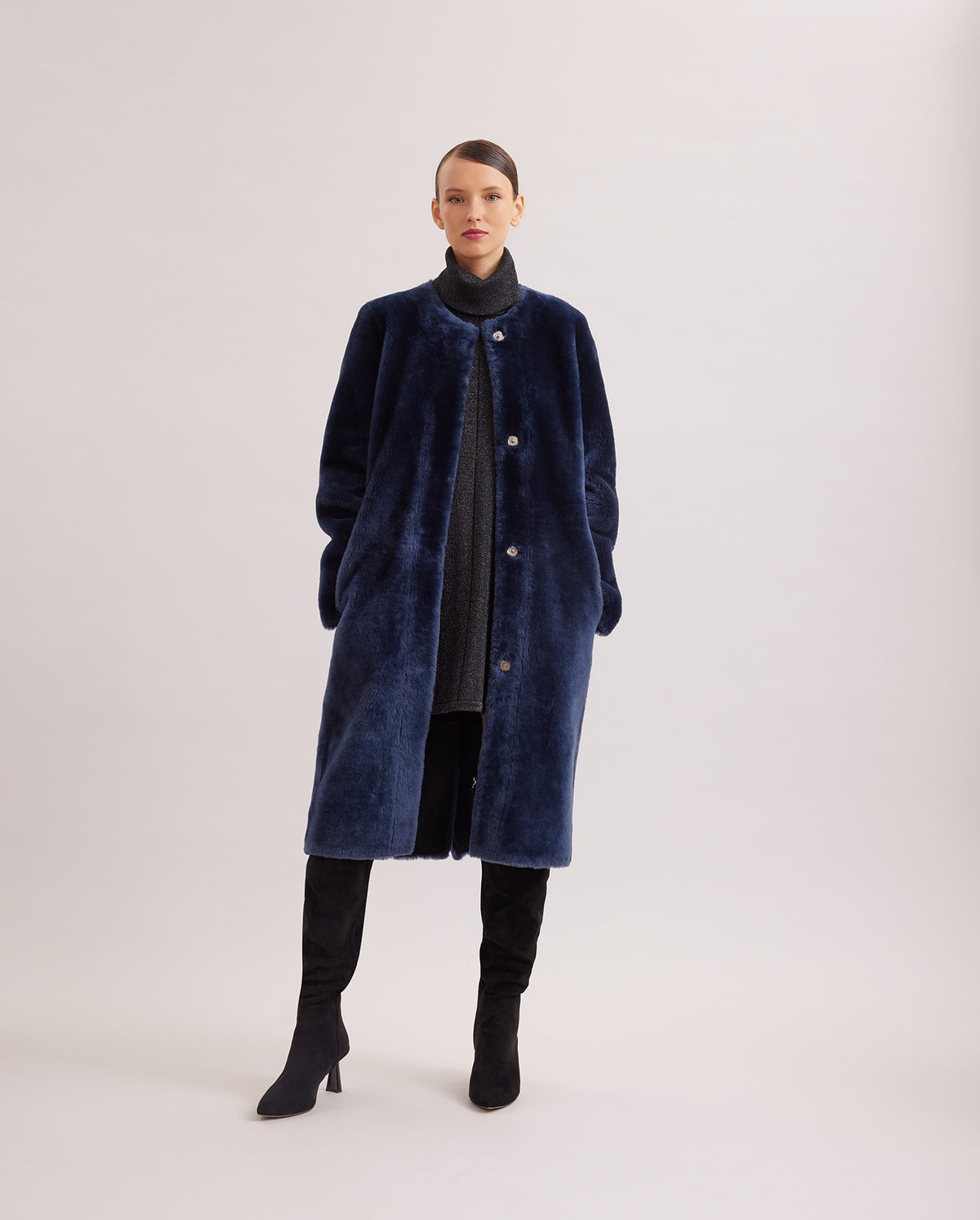 Dark Navy / Manteau Rococo