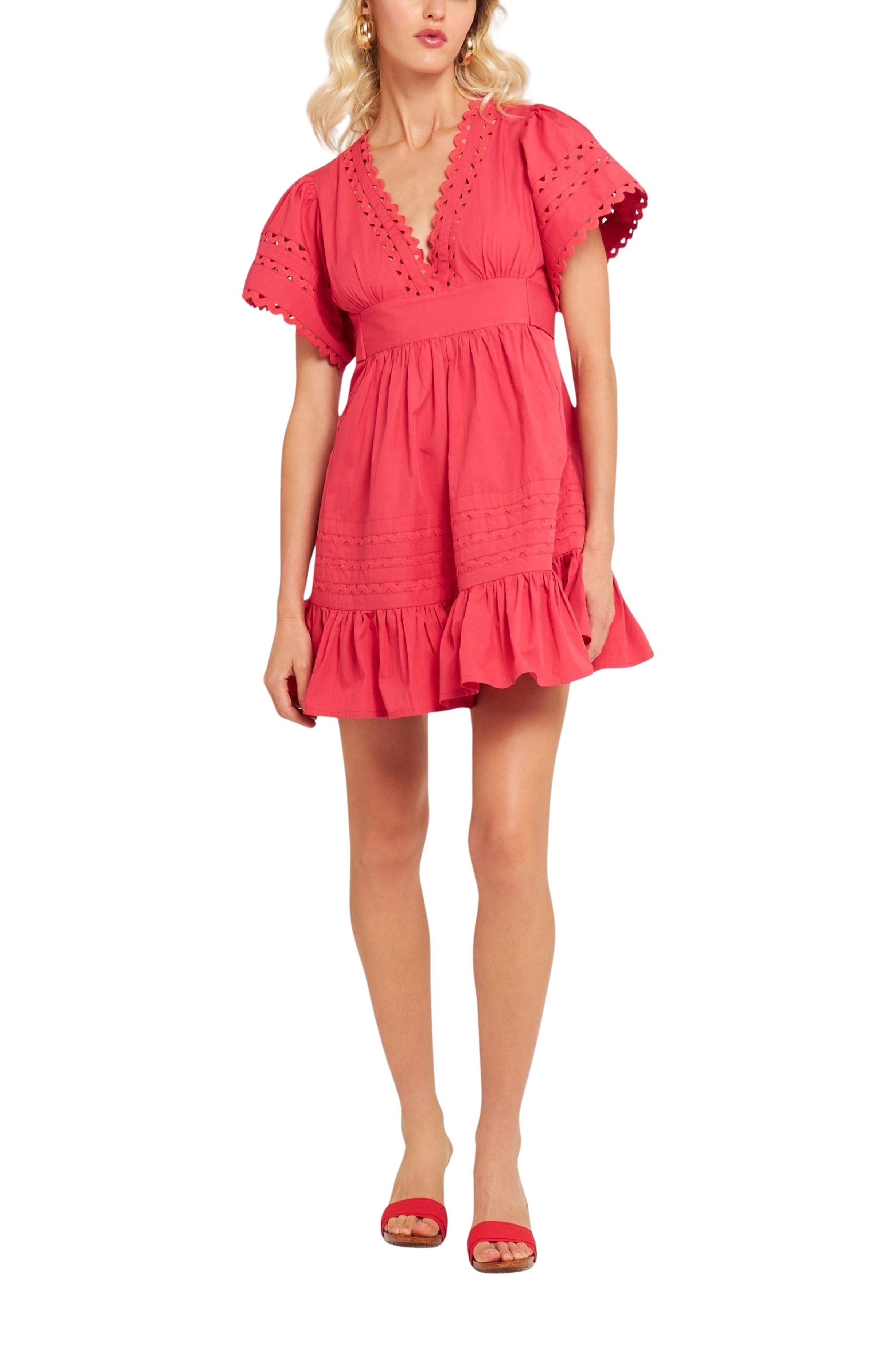 WATERMELON RODA MINIDRESS