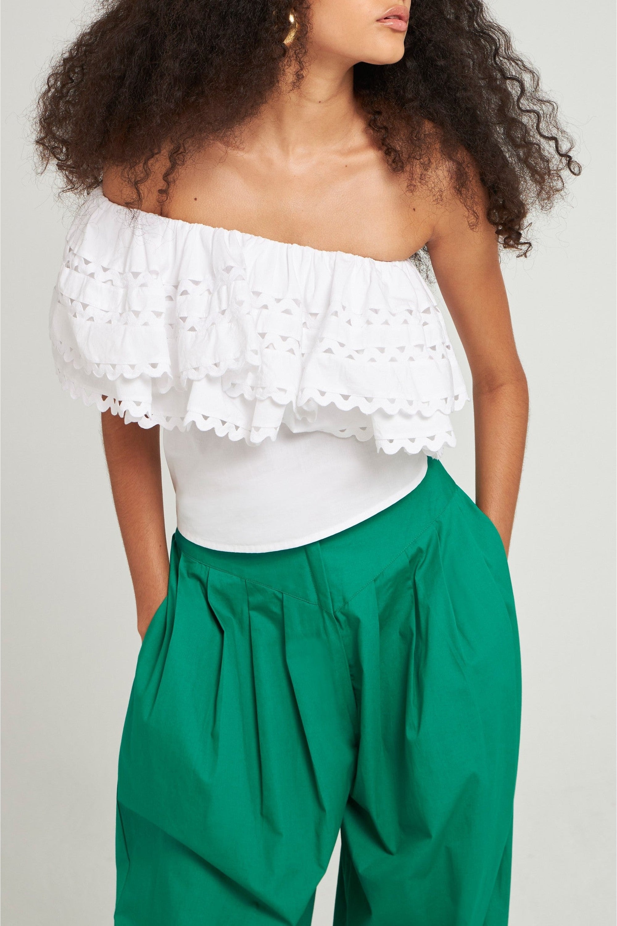 WHITE RODA TOP