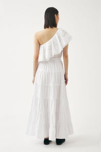 WHITE RODO SUNDRESS