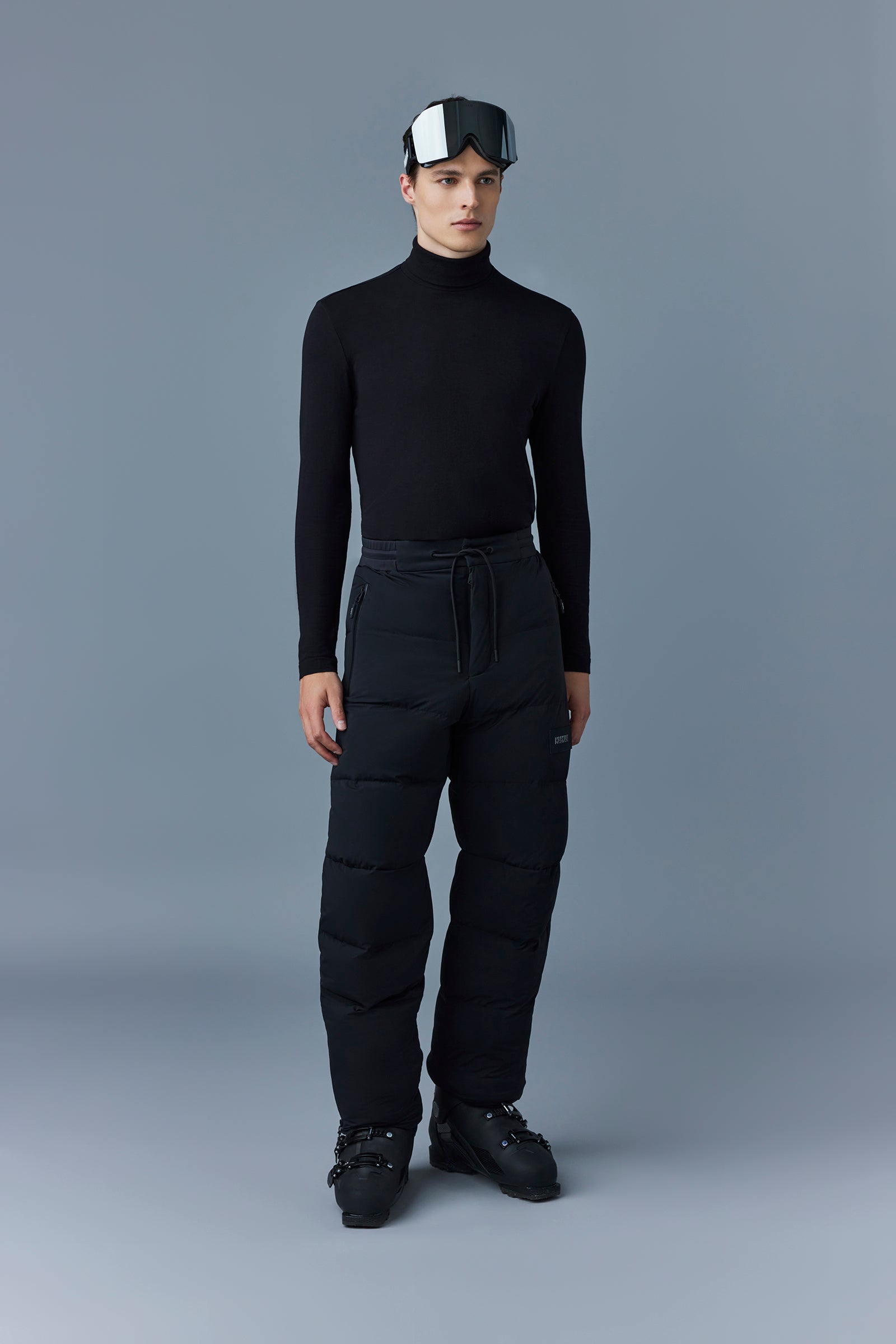 Pantalon Roger matelassé - Black
