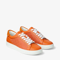 Sneakers Rome en cuir - Amber Orange