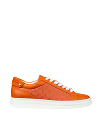 Sneakers Rome en cuir - Amber Orange