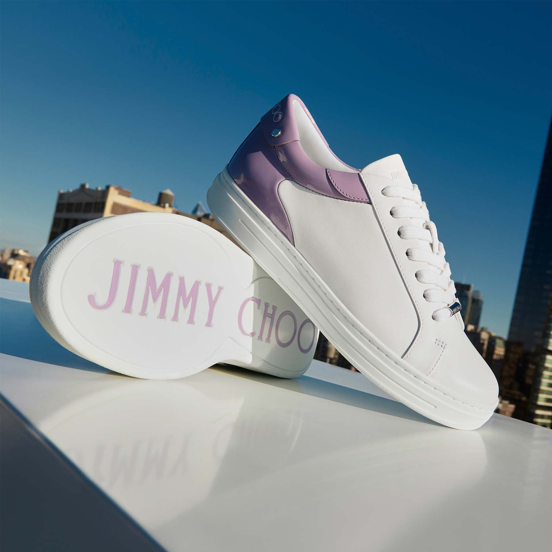 Sneakers Rome en cuir - Wisteria & White