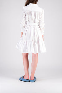 1 QTY NEW ROBE COURTE A VOLANTS