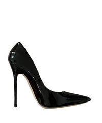 Escarpins Anouk à bout pointu 120 en cuir verni - Black
