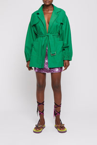 Veste courte Ron à poches - Pink