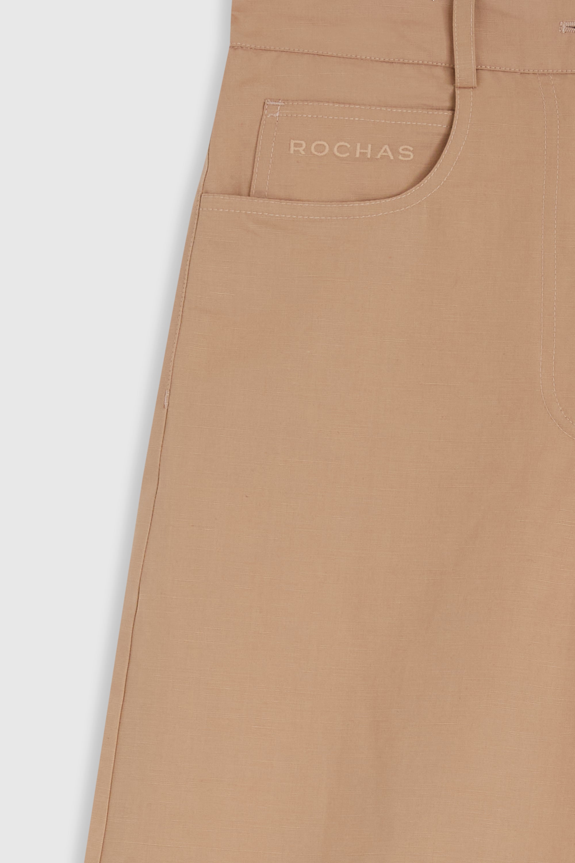Pantalon ample 7/8ème - Brun