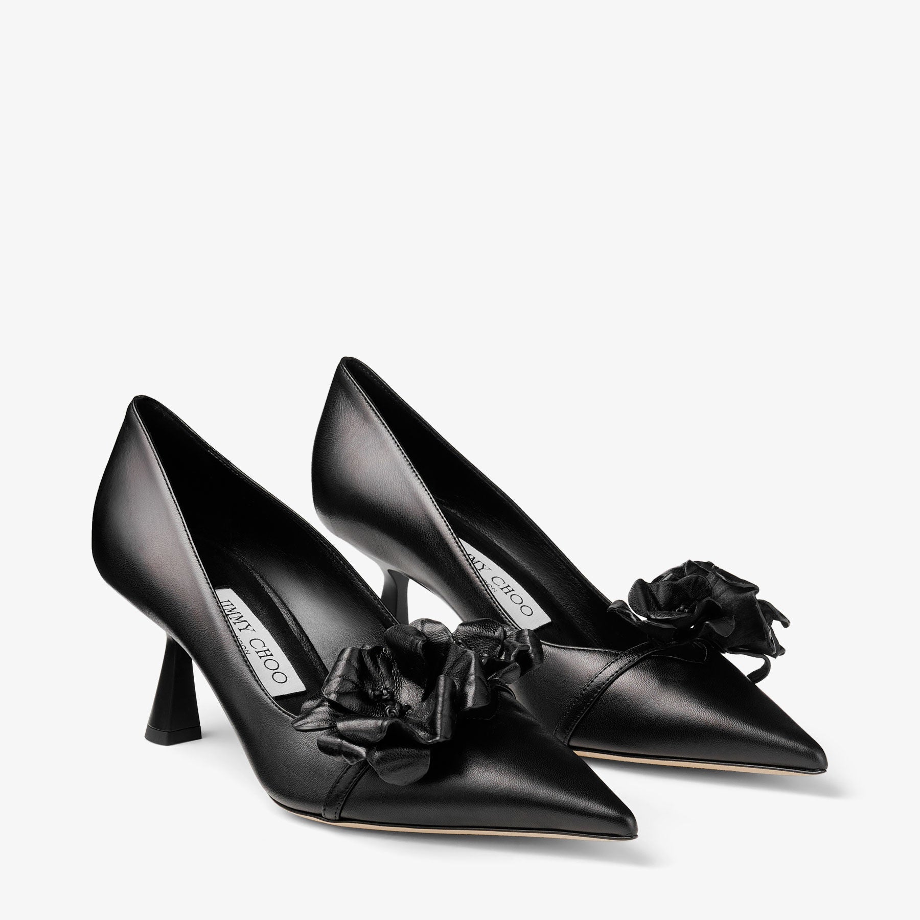 ZNO STOCK 0 / Reco 200 BLACK Shoe ROSALIA/FLOWERS 65