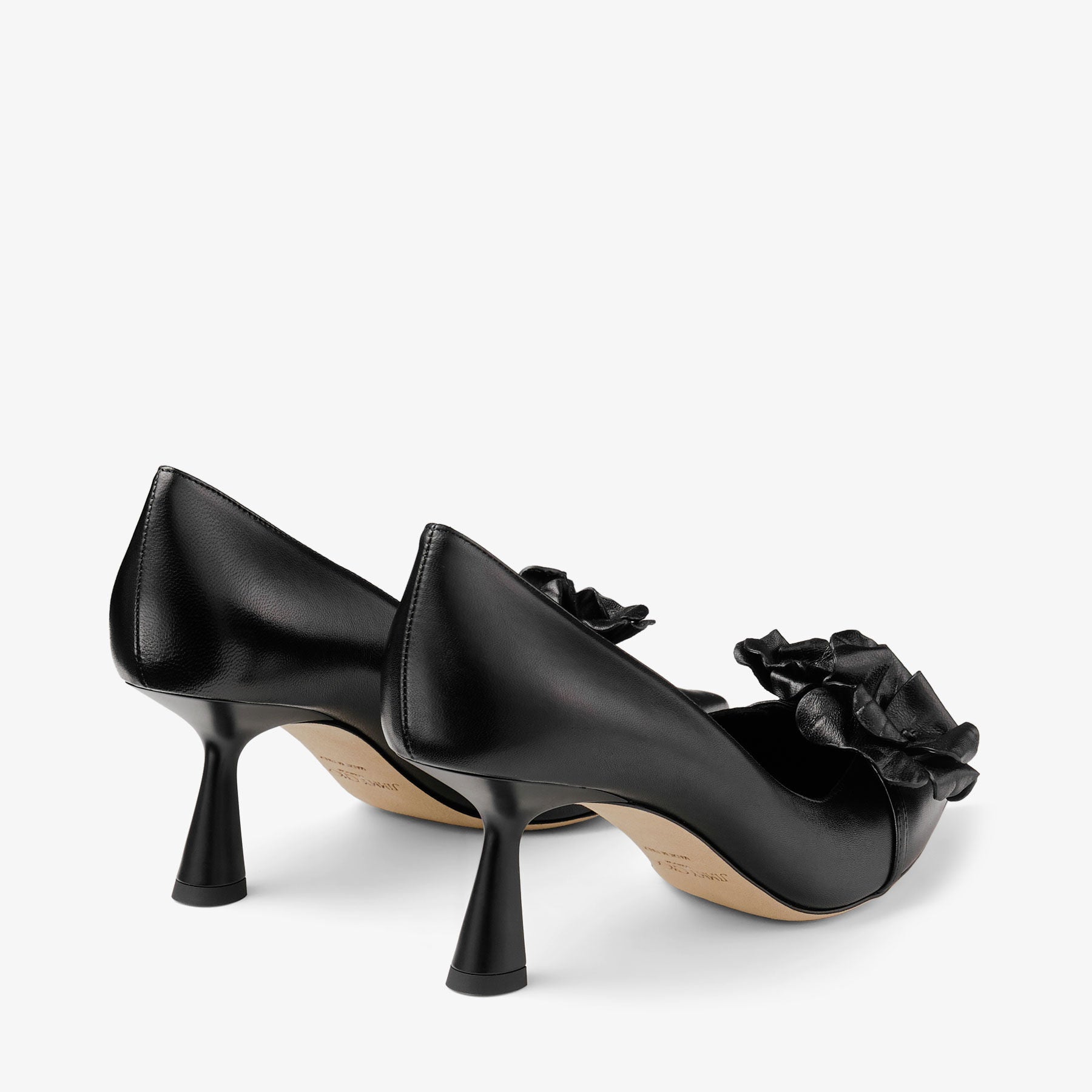ZNO STOCK 0 / Reco 200 BLACK Shoe ROSALIA/FLOWERS 65