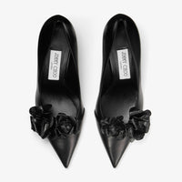 ZNO STOCK 0 / Reco 200 BLACK Shoe ROSALIA/FLOWERS 65