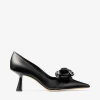 ZNO STOCK 0 / Reco 200 BLACK Shoe ROSALIA/FLOWERS 65