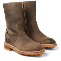 Roscoe leather boots - Clay