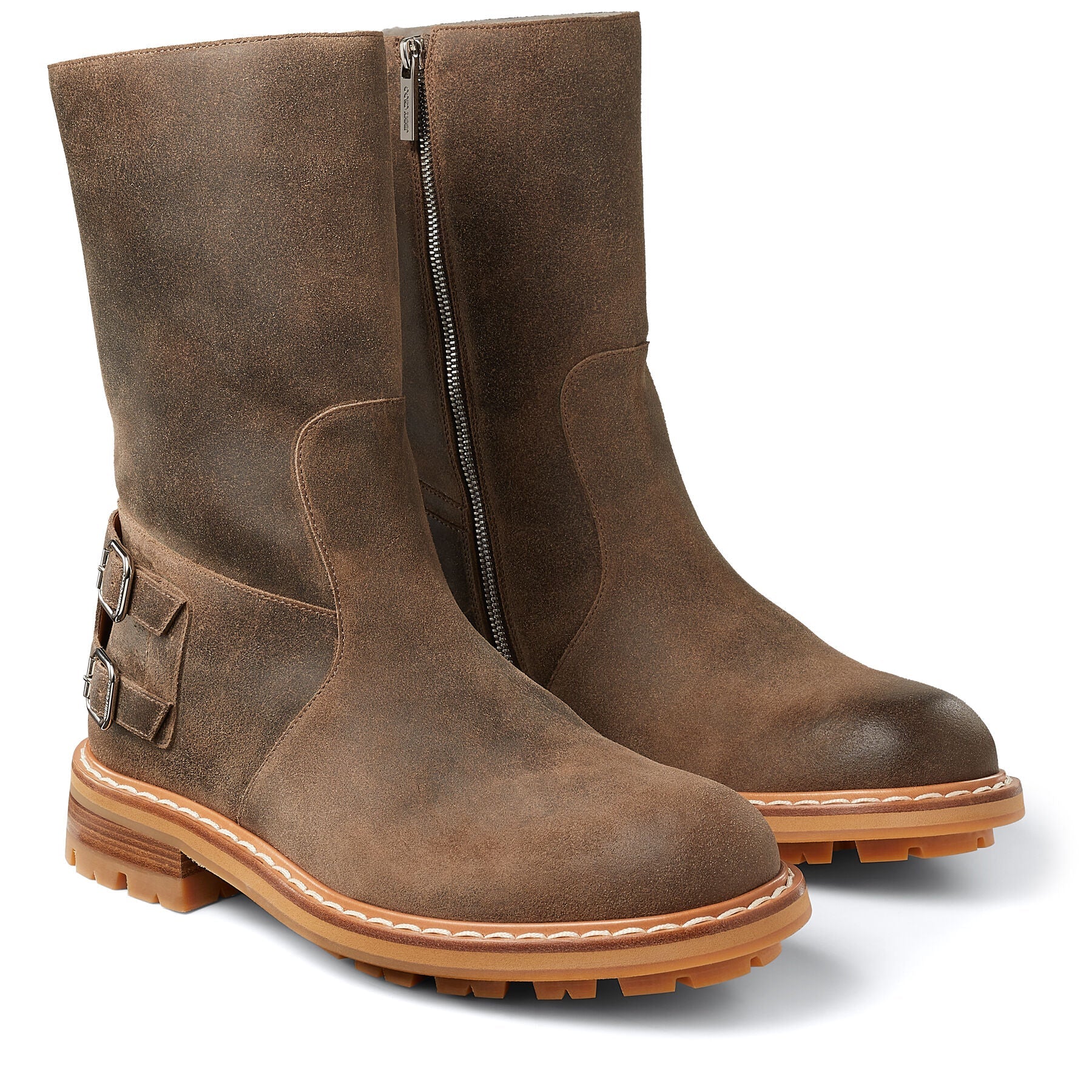 Roscoe leather boots - Clay
