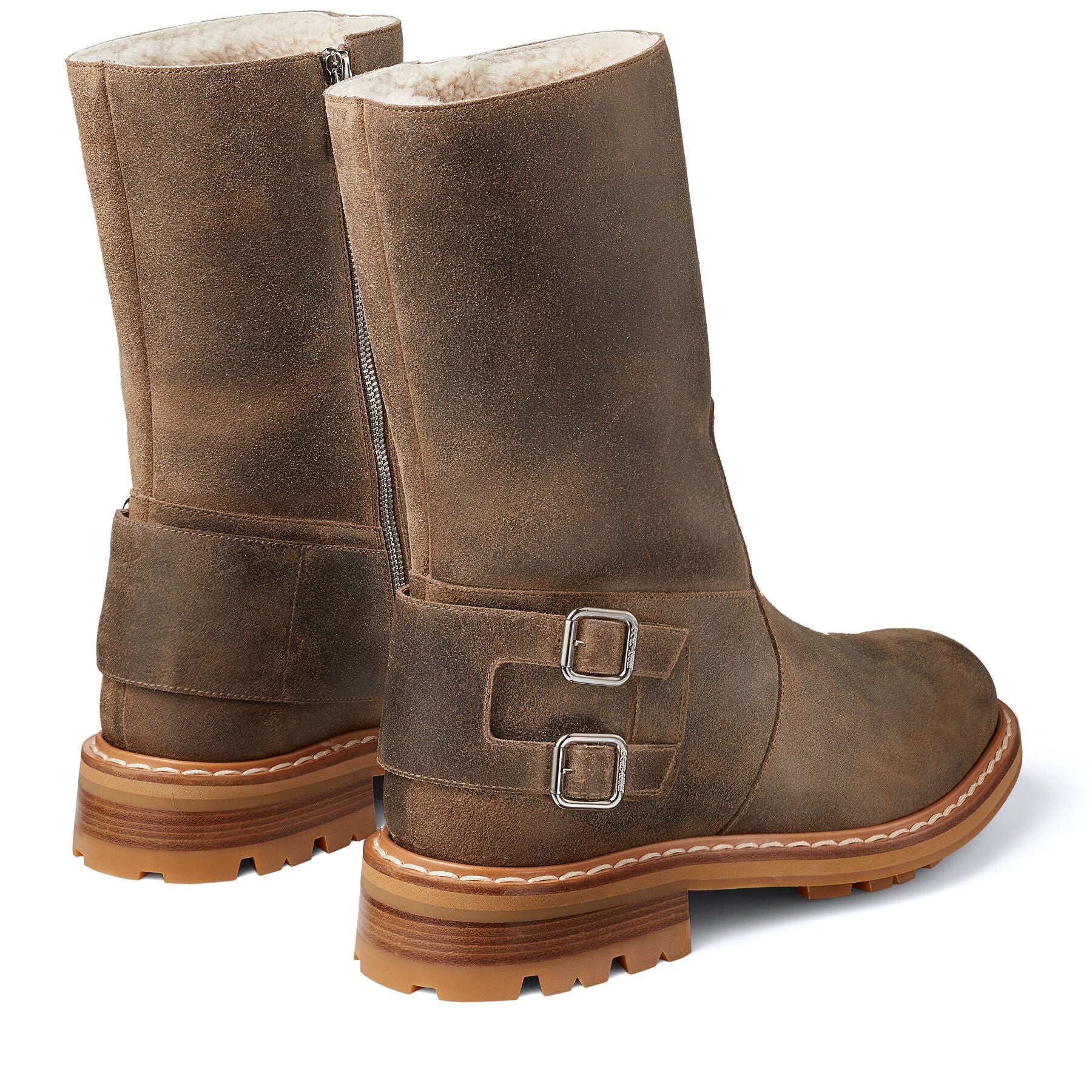 Roscoe leather boots - Clay