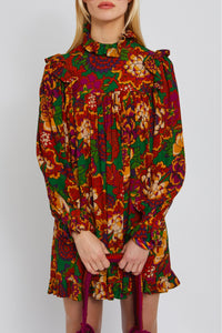Robe Rosewood coupe fluide - Flower
