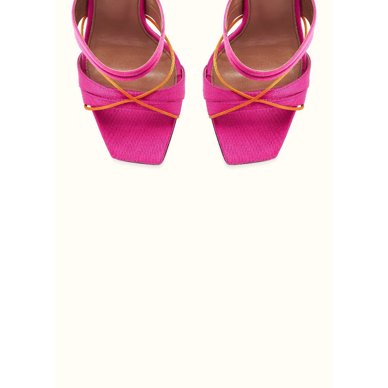 Roux 100 sandals - Pink satin