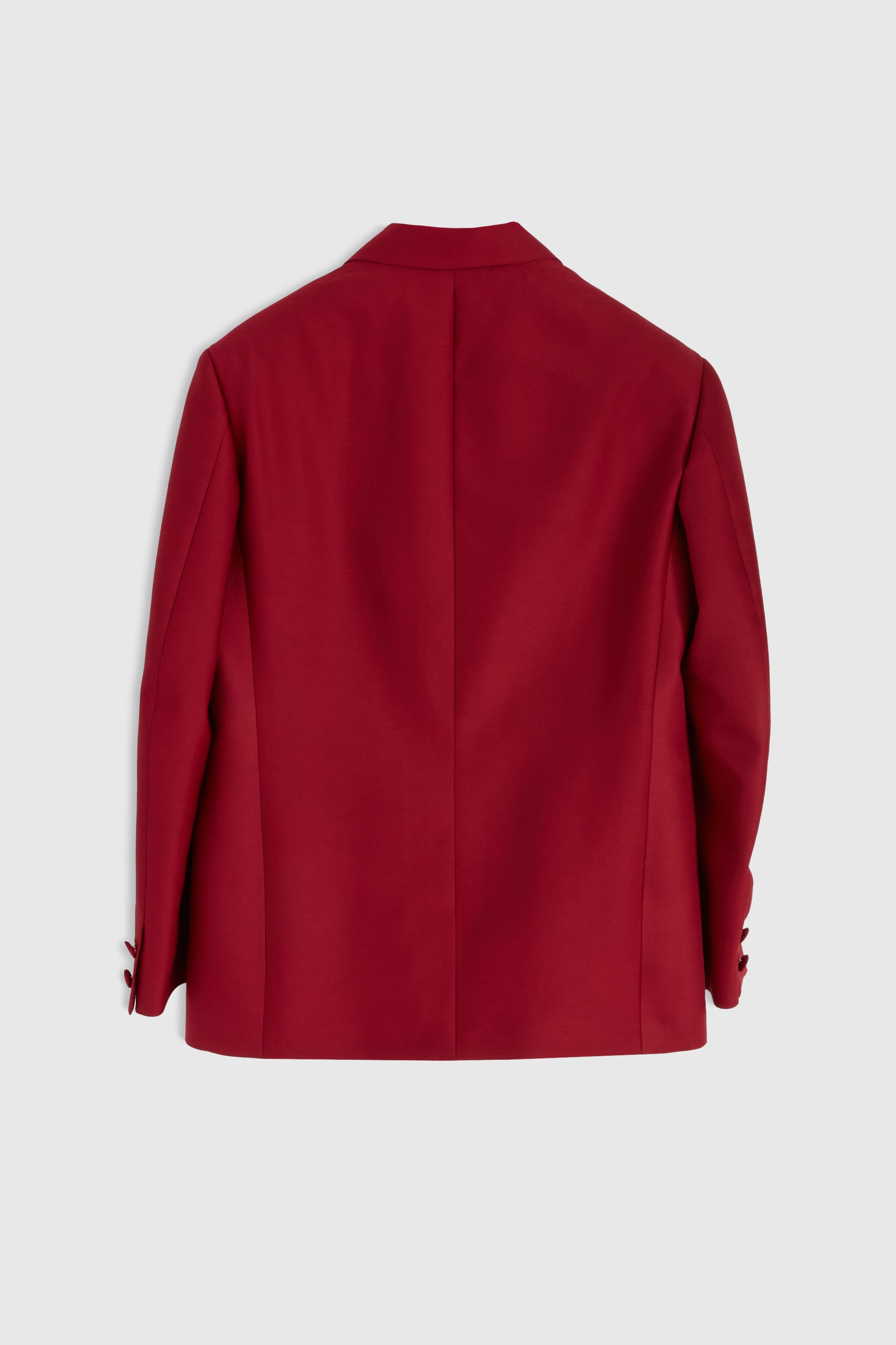 Blazer en laine vierge - Rouge