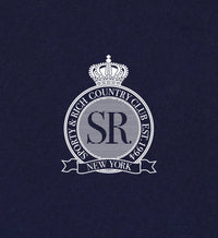Royal Club Crewneck - Navy & White