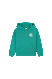 Sweat à capuche Royal Club à poche - Spring Green