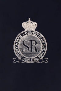 Veste universitaire Royal Club - Bleu Marine & Blanc