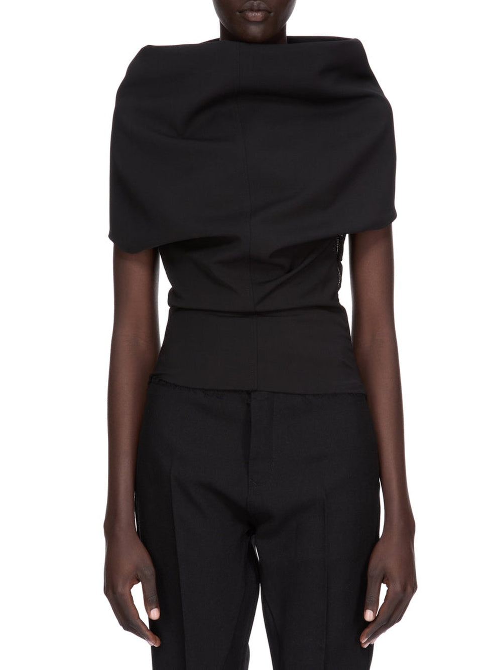 T-shirt Shroud en laine - Black