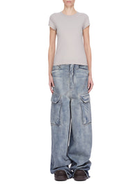 Level cropped T-shirt - Pearl