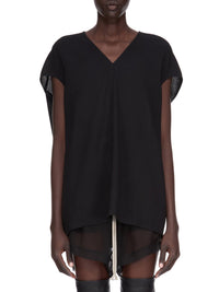 T-shirt Floating en laine - Black