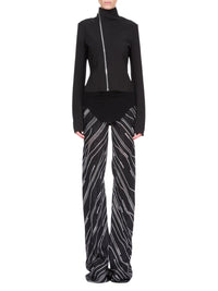 Pantalon à motif asymétrique - Black & Pearl